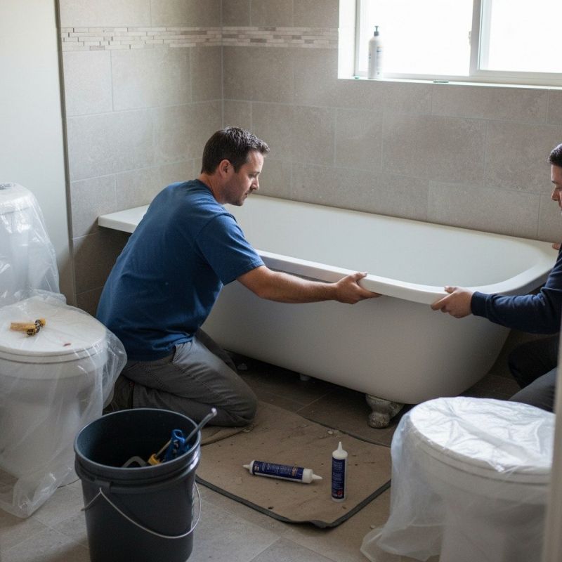 Local Senior Bathtub Installation pros at work